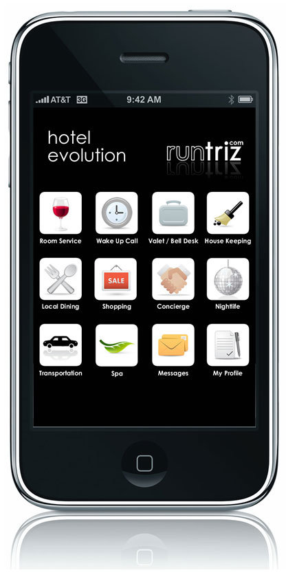 MTech, runtriz Partner to Speed Guest Service, Response Via iPhone, Blackberry and more . . .