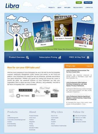 Libra OnDemand Launches New Corporate Web Site on Force.com Platform
