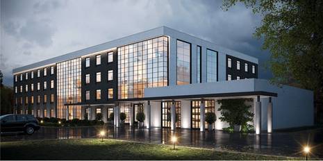 MODO Hotel - Main Elevation Dusk