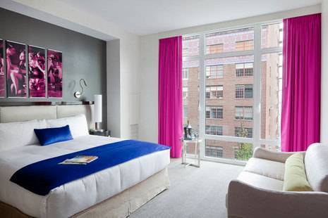 Suite Bedroom at the new Gansevoort Park Avenue NYC 