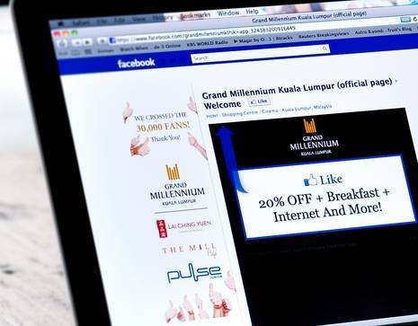 Grand Millennium Hotel bookings on Facebook