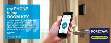 SALTO’s Mobile Key solutions set to cook up interest at Horecava 2015