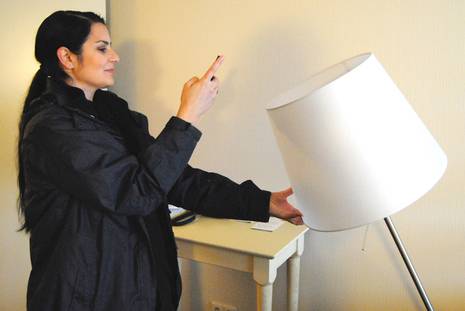 The housekeeper takes a snapshot of the damage; the app informs Maintenance.