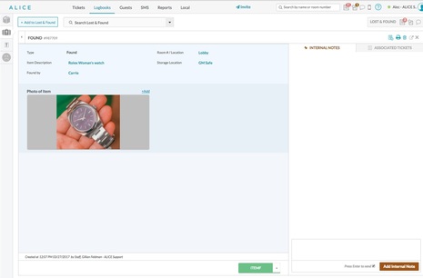 ALICE Lost & Found Module