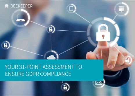 The EU’s New Personal Data Regulation Could Put Your Hotel at Risk - Quickly Assess Your GDPR Liability With These 31 Questions.