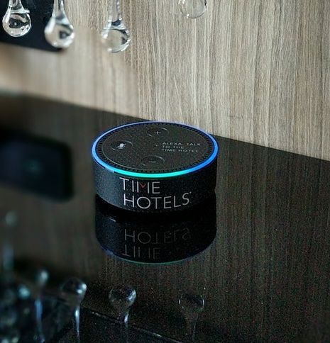 THE TIME NYACK HOTEL ENABLES GUEST SERVICE WITH AMAZON ALEXA