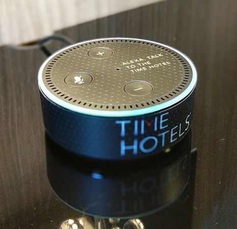 THE TIME NYACK HOTEL ENABLES GUEST SERVICE WITH AMAZON ALEXA