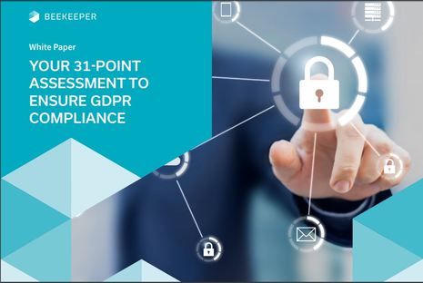 Beekeeper Offering 31 Point GDPR Assessment Checklist to Hoteliers Preparing for Compliance
