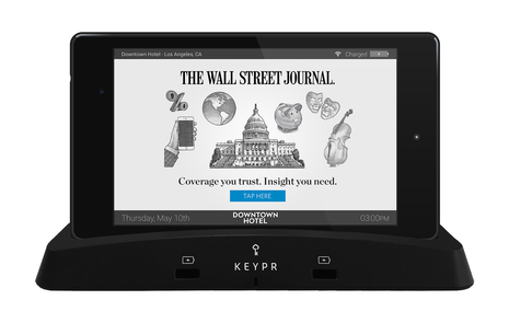 KEYPR and Dow Jones Partner to Deliver The Wall Street Journal to Hotels