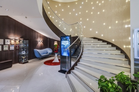 Otrum Digital Signage at Radisson Blu Belorusskaya, Moscow
