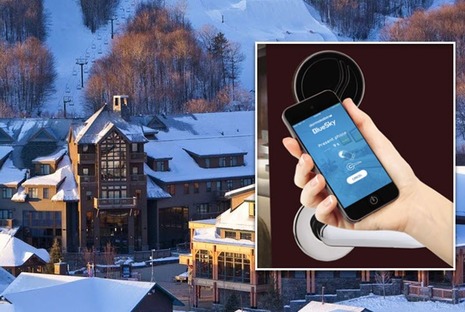It’s Black Diamond Time at The Lodge at Spruce Peak with dormakaba BLE Enabled RFID Electronic Locks