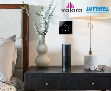 Volara and INTEREL Enabling Hotel Guests to Control the Room Environment on Voice Command