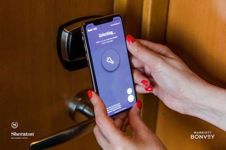 Sheraton Bucharest Implements Seamless Check-in and Guestroom Entry with ASSA ABLOY Global Solutions Mobile Access