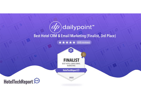 HotelTechAwards: dailypoint™ among Top 3 in the Category Hotel CRM & Email Marketing
