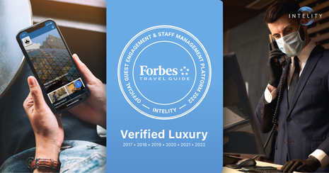 INTELITY Named a Forbes Travel Guide Brand Official for Sixth Year in a Row