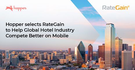 Travel Unicorn Hopper Selects RateGain for Prime Access to Global Hotel Supply Inventory and Pricing Intelligence Data