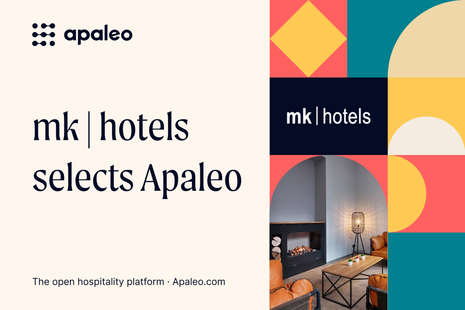 mk | hotels selects Apaleo's property management platform to power its operations