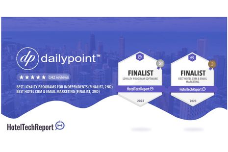 HotelTechAwards: dailypoint awarded in two categories