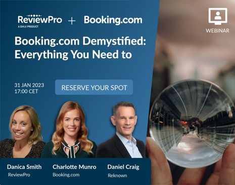 An Exclusive Audience with Booking.com and Shiji ReviewPro