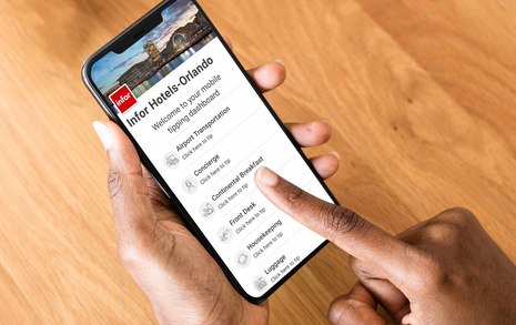 Infor to Deliver Anywhere, Anytime Mobile Gratuity Options for the Hospitality Industry