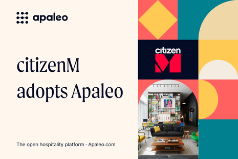 Global hotel developer citizenM adopts Apaleo to accelerate innovation