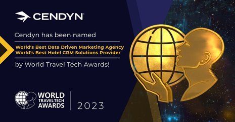 Cendyn takes home two top awards at the World Travel Tech Awards 2023