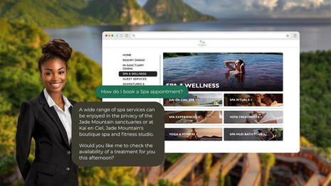 Crave Interactive Launches Revolutionary AI Hospitality Solution at Prestigious Jade Mountain Resort