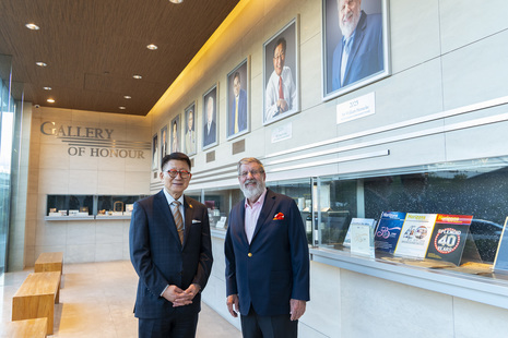 Pioneering Entrepreneur William Heinecke Inducted into School of Hotel and Tourism Management Gallery of Honour
