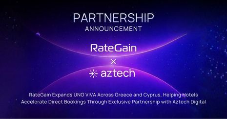 RateGain Announces Exclusive Partnership with Aztech Digital to Accelerate UNO VIVA’s Expansion Across Greece and Cyprus